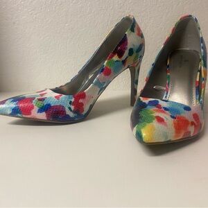 Multicolored Worthington Heel 9.5 new